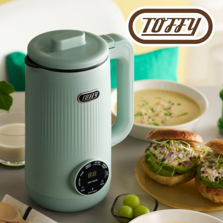 Toffy オートスープブレンダー セラミックコートタイプ K-AS2-PA ペールアクア