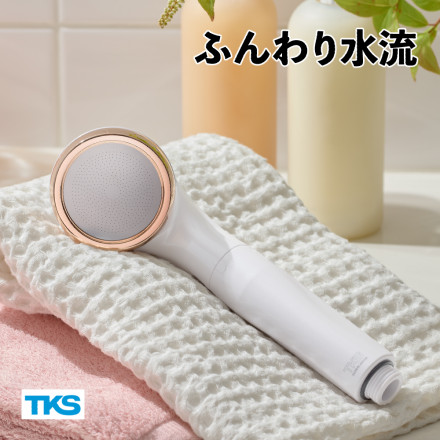 TKS ピュアラスファイン シャワーヘッド 日本製 ウルトラファインバブル 節水 TK-P001E
