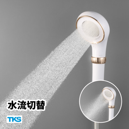 TKS シャワーヘッド ピュアラスファイン ルミナス 日本製 ファインバブル TK-P701