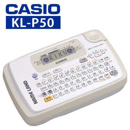 カシオ ネームランド KL-P50-BE ベージュ ラベルライター
