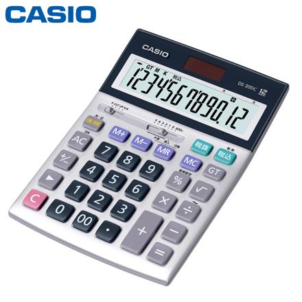 カシオ 本格実務電卓（日数・時間計算） デスクタイプ DS-20DC-N