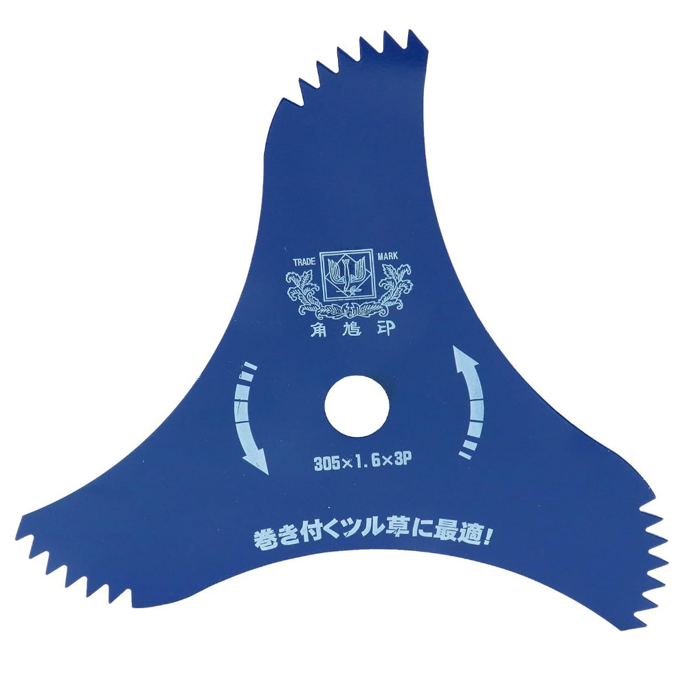 ツムラ ツル草三枚刃 305mmｘ1.6mmｘ3P(刃数)