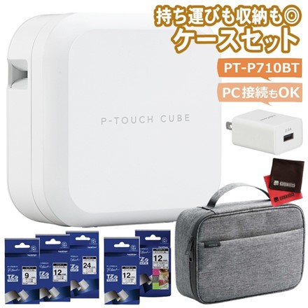 テープ5個＆収納ケース＆AC充電器付セット