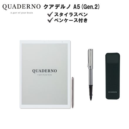 カーキ×インディゴ QUADERNO A5 (Gen. 2)本体とカバー付き - crumiller.com