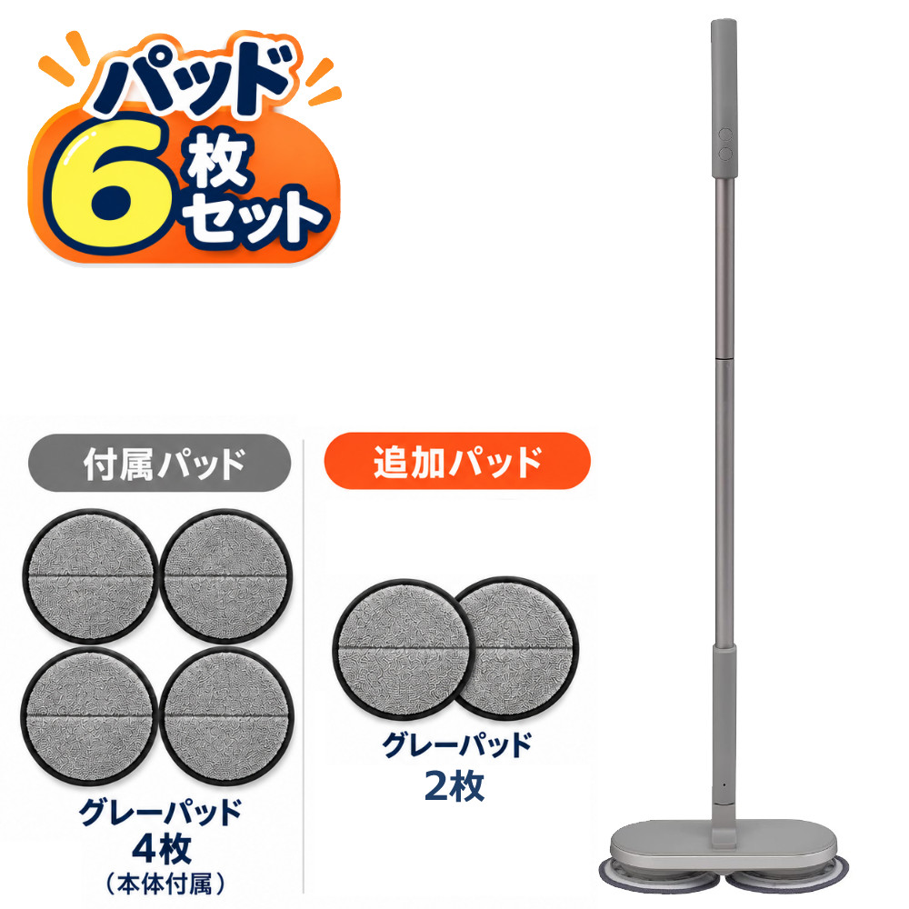 (2)交換用パッド（グレー）付き