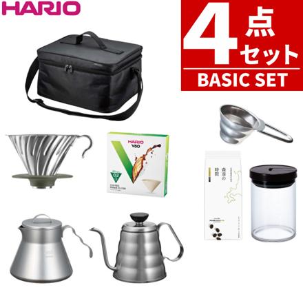 ベーシックセット+コーヒー粉+計量スプーン+キャニスター