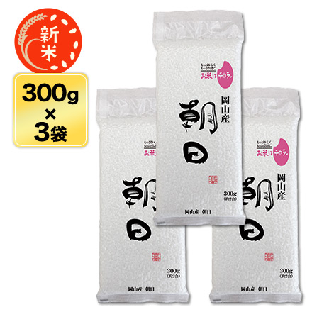 新米 白米 岡山県産 朝日 900g 令和6年産