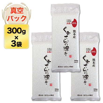 白米 熊本県産 くまさんの輝き 900g 令和6年産