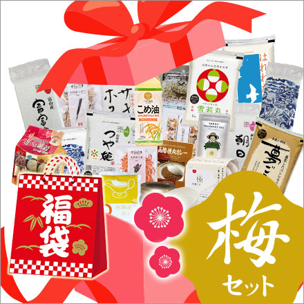 新米 白米 お得でめでたい福袋セット 梅 お米は令和7年産