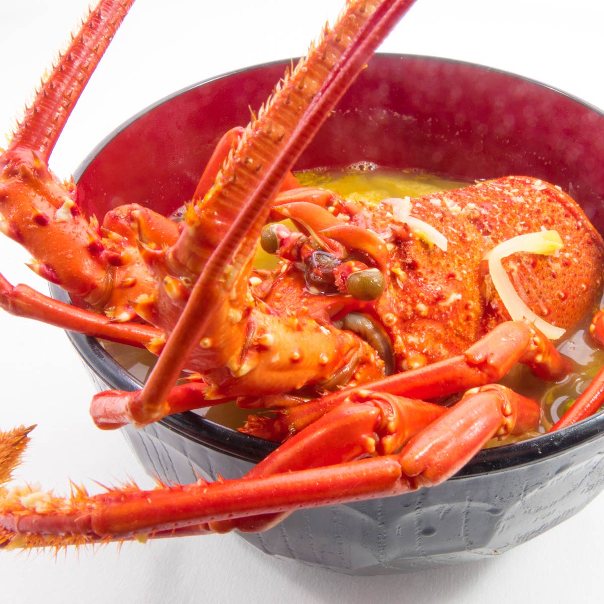 天然 伊勢海老 活〆 生冷凍 〔約300g×2尾〕 伊勢エビ【沖縄県・離島 配送不可】