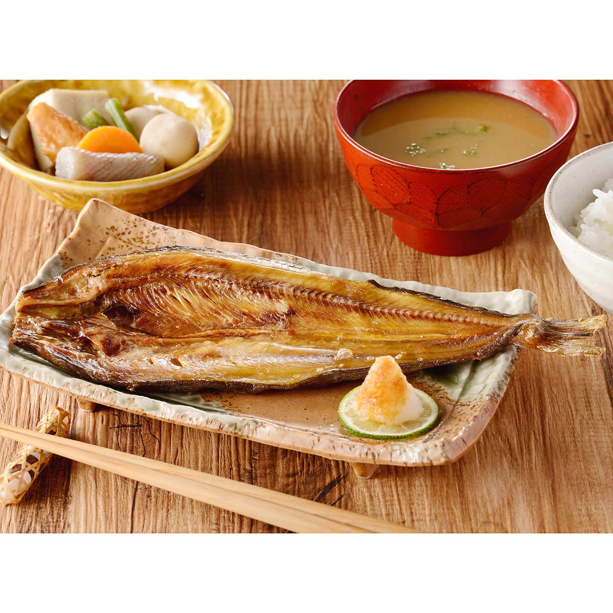 骨まで食べられる干物 まるとっと ほっけ開き しお味 10枚 〔55g×10〕 北海道産 干物 ほっけ