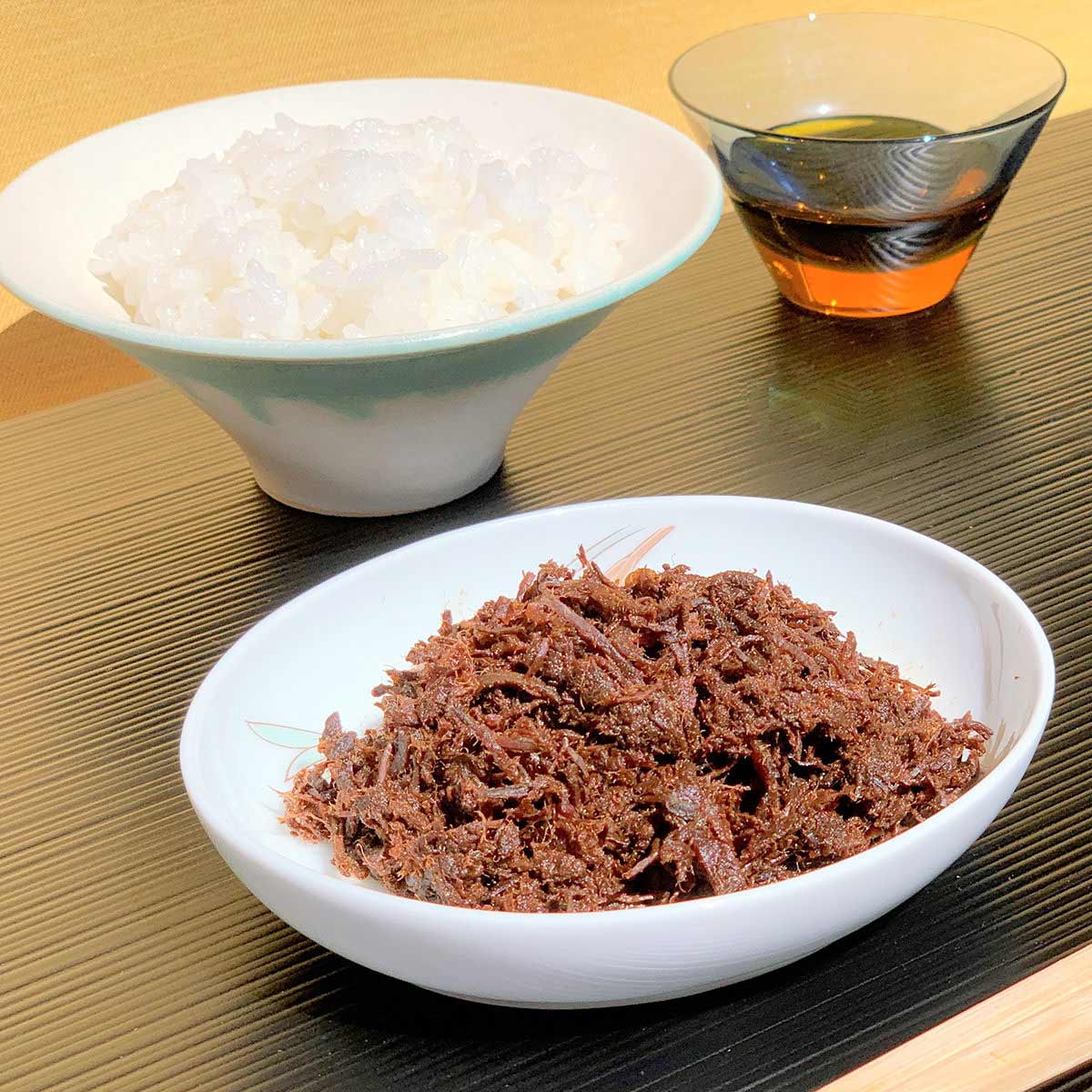 伊勢重の特製牛佃煮 S曲 〔80g〕 東京 国産 牛肉 佃煮 伊勢重