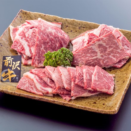 前沢牛 焼肉用 カタ バラ 200g×3 600g