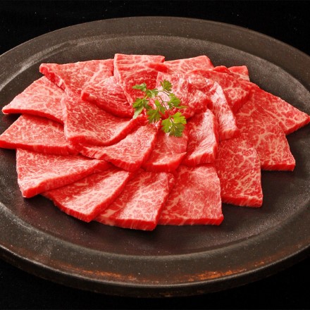 神戸ビーフ 網焼き肉 モモ 500g 牛脂 約10g