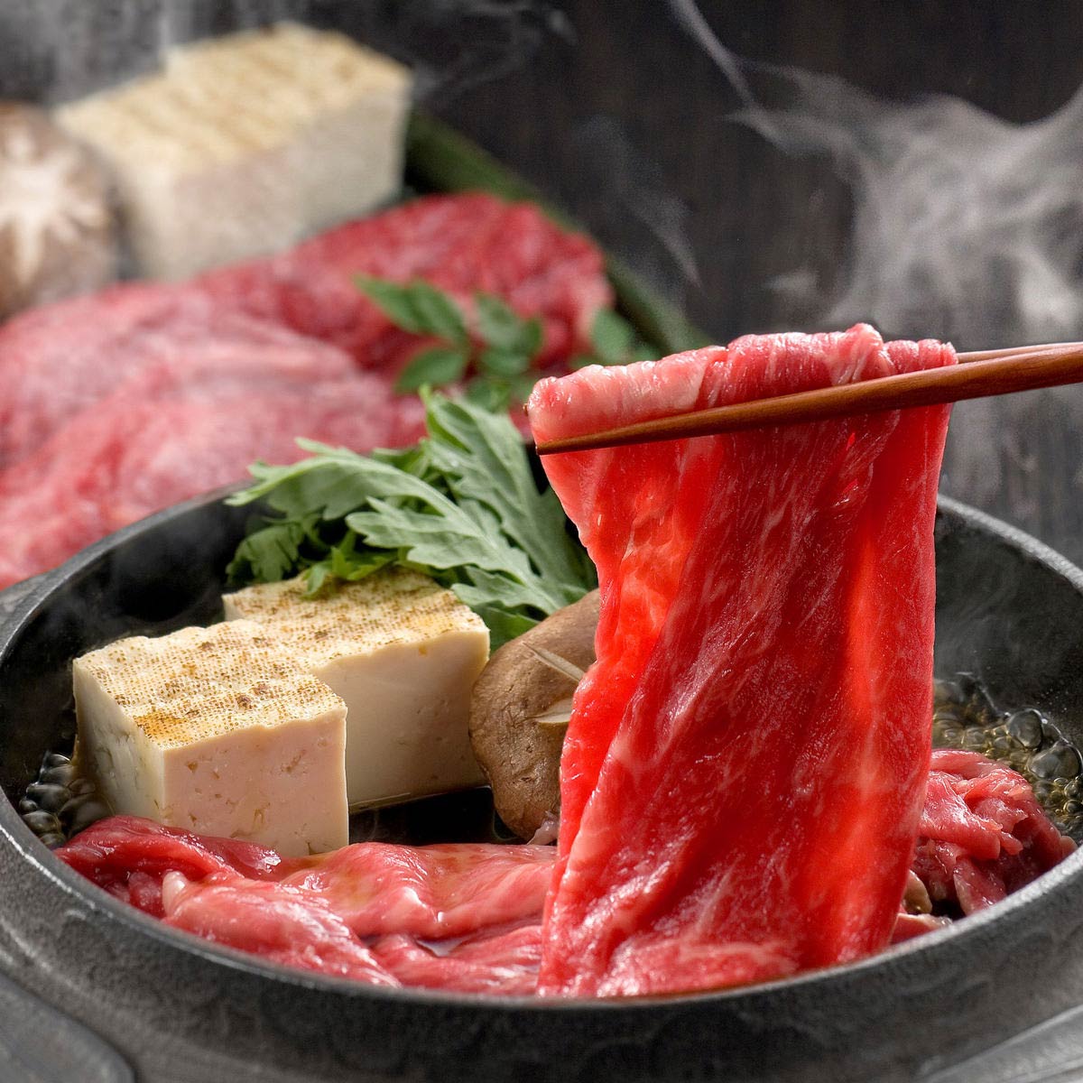三大和牛 すき焼き モモ・バラ 600g 〔松阪牛・神戸牛・近江牛各200g〕 牛肉 国産