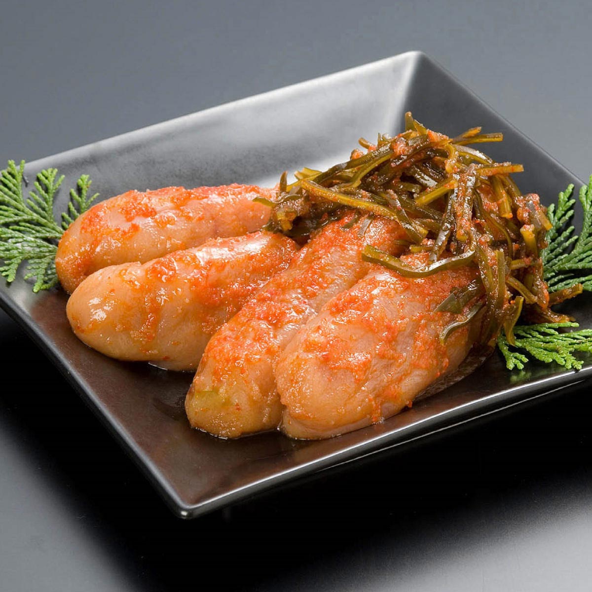 がごめ昆布入 無着色明太子 〔120g×2〕 明太子