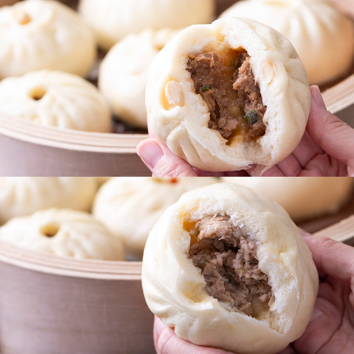 名古屋肉まん本舗 招福肉まん バラエティーセット 〔カレーまん180g×4、肉まん100g×2、八丁肉まん100g×2〕 中華まん 冷凍