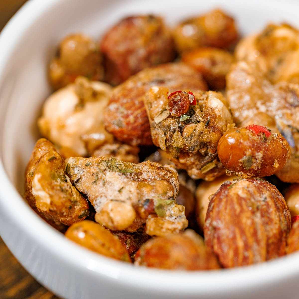 旅するスパイス スパイスナッツ 地中海ハーブ味 〔60g×3袋〕 ミックスナッツ