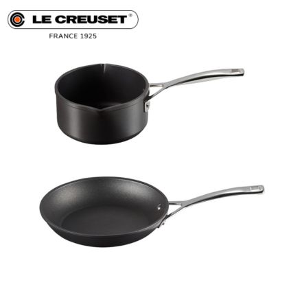 《期間限定特別セット》ル・クルーゼ TNS Promotion TNS ミルクパン & シャロー・フライパン 22cm セット 4110101694SET