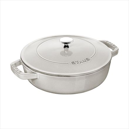 STAUB ストウブ ブレイザー 24cm カンパーニュ 40501-484 両手 鋳物 ホーロー 鍋 浅型 すき焼き IH対応