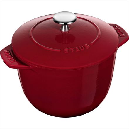 staub ストウブ ラ・ココット de GOHAN 16cm M ボルドー 40505-301 ご飯鍋 炊飯 2合 鋳物 ホーロー鍋 炊飯器 IH対応