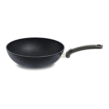 Fissler フィスラー アダマント ウォックパン ガス火 IH対応 28cm ブラック 157-805-28-100