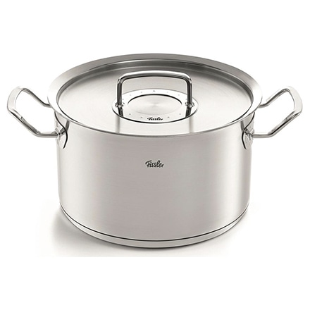 Fissler フィスラー オリジナル プロフィ コレクション シチューポット 24cm シルバー 両手鍋 ガス火 IH対応 084-128-24-000