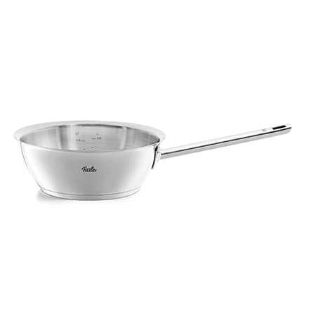 Fissler フィスラー オリジナル プロフィ コレクション コニカルパン 20cm シルバー 片手鍋 ガス火 IH対応 084-148-20-100