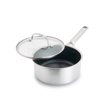 GreenPan エーペックス ソースパン 18cm　ガラス蓋付き CC010625-104