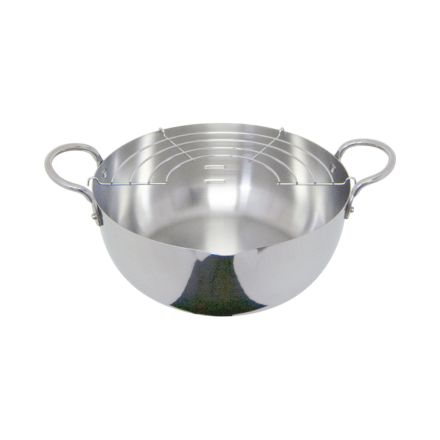 ウルシヤマ金属 ステンレス揚げ鍋 22cm 日本製