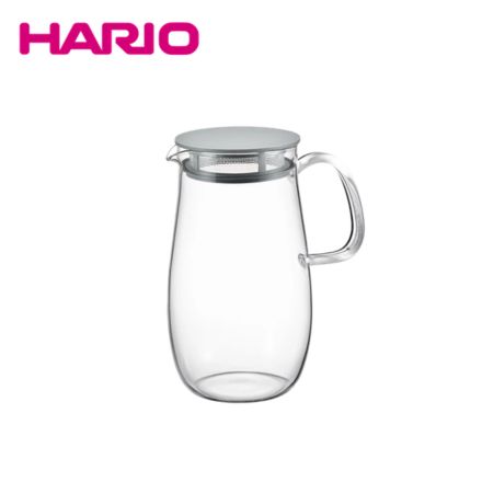 HARIO ハリオ レンジでかんたん麦茶ポット むぎちゃん 1.0L グレー XMP-1000-DGR