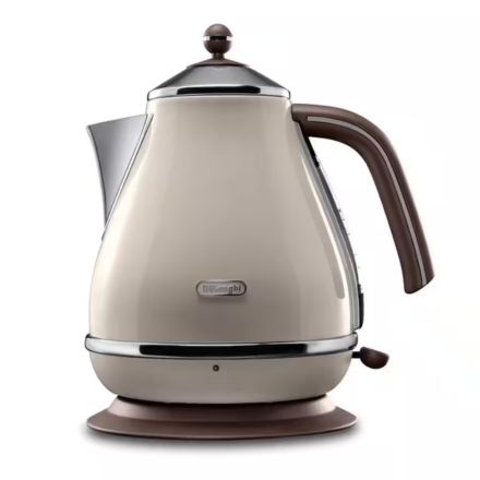 De'Longhi デロンギ アイコナ・ヴィンテージ コレクション 電気ケトル 1L ドルチェベージュ KBOV1200J-BG