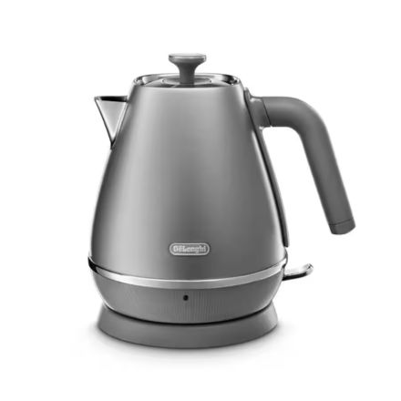 De'Longhi デロンギ ディスティンタ・ペルラ 電気ケトル 1L シルバー KBIN1200J-S