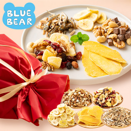 バレンタイン フルーツ＆ナッツ ギフトセット 5種 ミルクチョコ