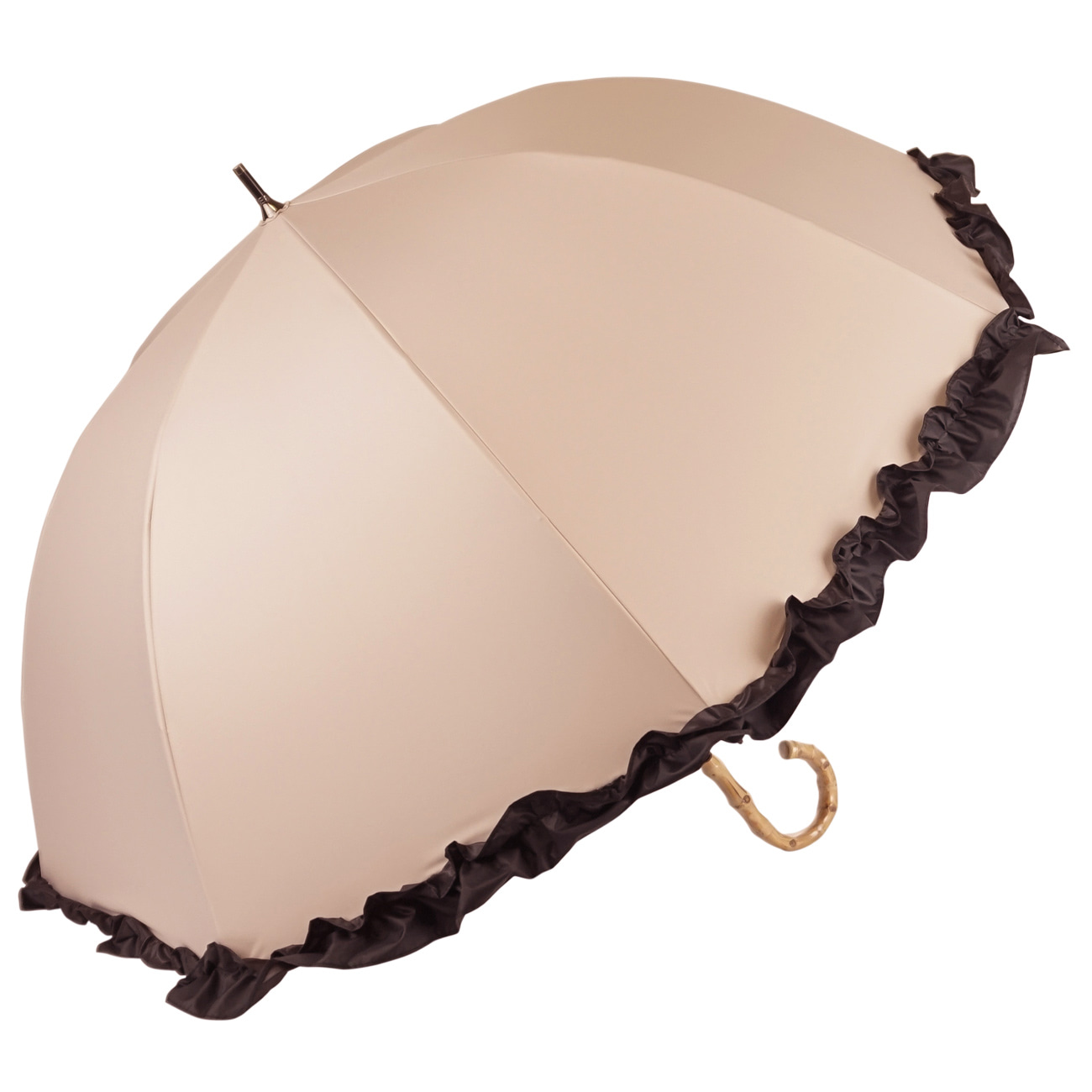 【フリル】グレージュ