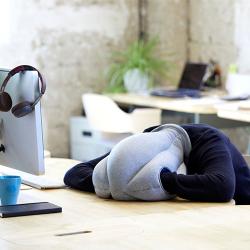 Ostrichpillow ORIGINAL NAPPING PILLOW Sleepy Blue