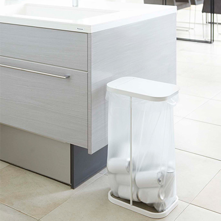 LUCE ルーチェ 分別ゴミ袋ホルダー ホワイト 7552