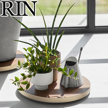 RIN リン インテリア低台車 ラウンド ブラウン 10062