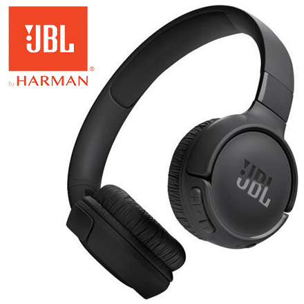 JBL Tune 520BT ワイヤレスオンイヤーヘッドホン ブラック JBLT520BTBLK
