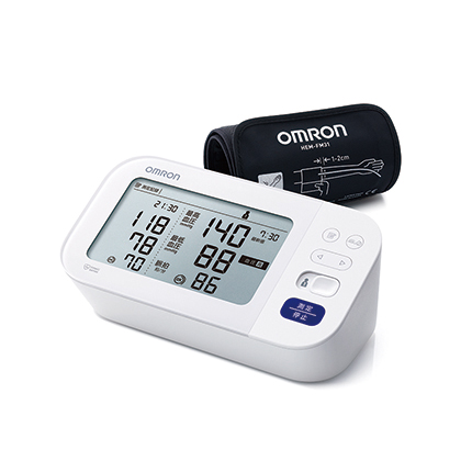 オムロン 上腕式血圧計 プレミアム19シリーズ ホワイト HCR-7402