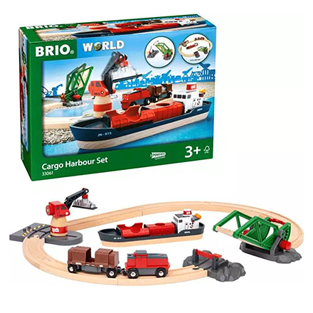 ブリオ BRIO カーゴハーバーセット 33061