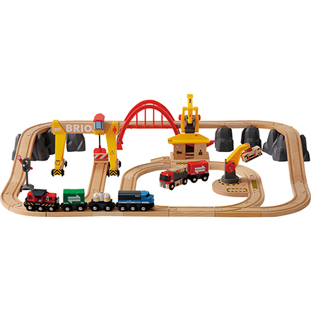 ブリオ BRIO カーゴレールデラックスセット 33097