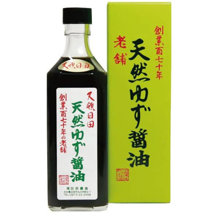天然ゆず醤油 日田醤油 500ml