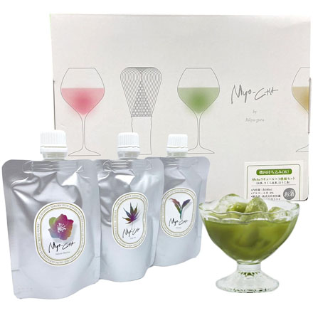 日本酒×お茶 リキュール 3種 飲み比べ 妙CHA 利休蔵 【宇治抹茶 さくら抹茶 八女ほうじ茶】