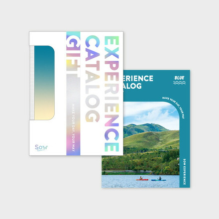 体験型カタログギフト 総合版カタログギフト（BLUE） SOW EXPERIENCE ソウ エクスペリエンス 総合版シリーズ