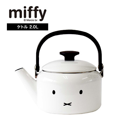富士ホーロー ミッフィー 2.0L ケトル kettle IH対応 MFF-2.0K