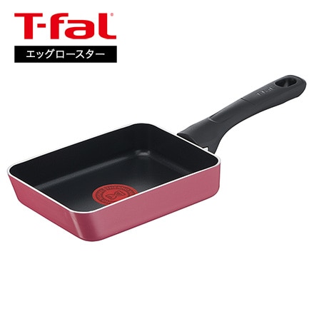 ティファール T-fal クランベリーレッド エッグロースター 12×18cm B55918 ガス火専用・IH不可