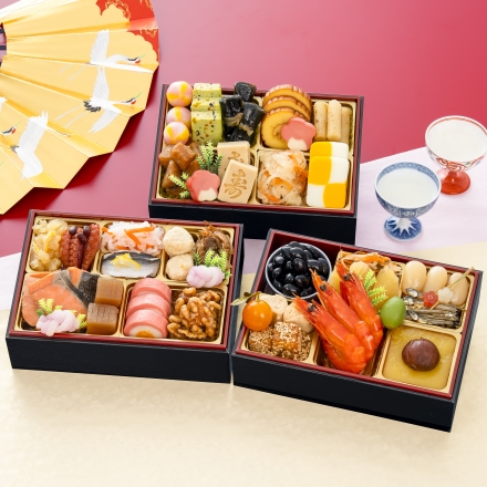 冷蔵おせち 2～3人前 千賀屋謹製　迎春おせち料理「金千華」和風三段重　【販売終了日：2026年11月30日】