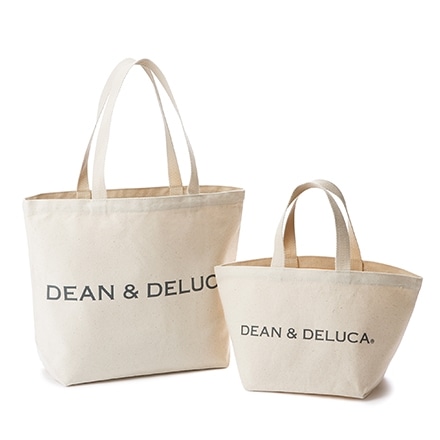 DEAN & DELUCA トートバッグ2サイズセット ナチュラルS,L