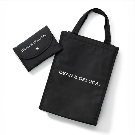 DEAN & DELUCA　クーラーバッグ M ＆ショッピングバッグ Black ギフトバッグ付き
